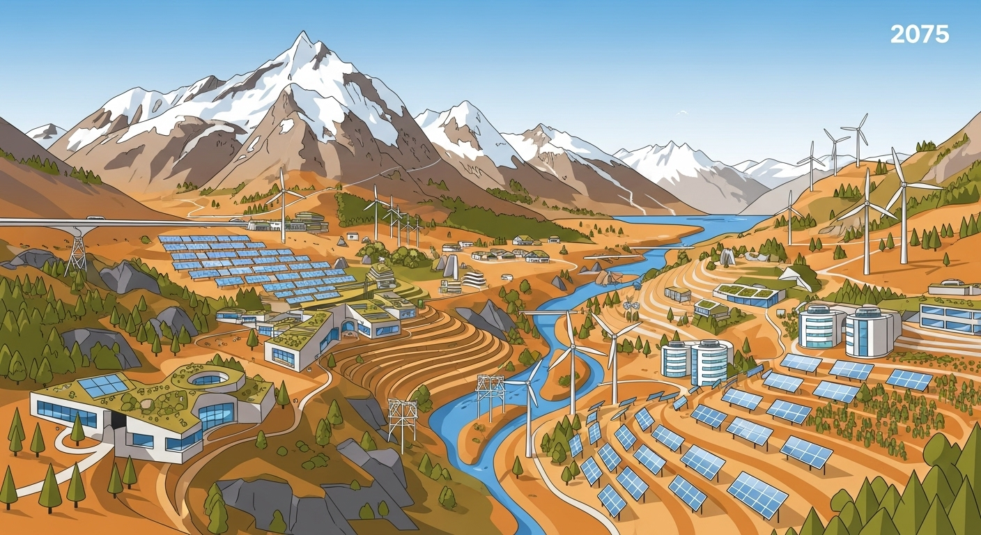 Paysage en 2075